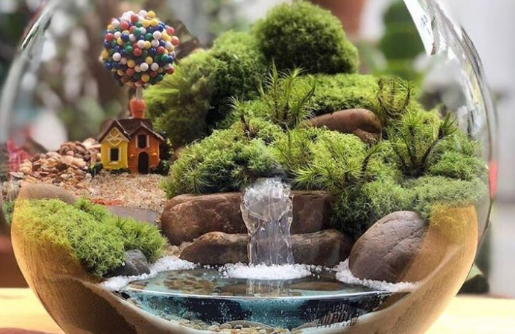 Wie niedlich sind diese Mini-Gärten?? Welche dieser 9 gefällt Ihnen am besten …?